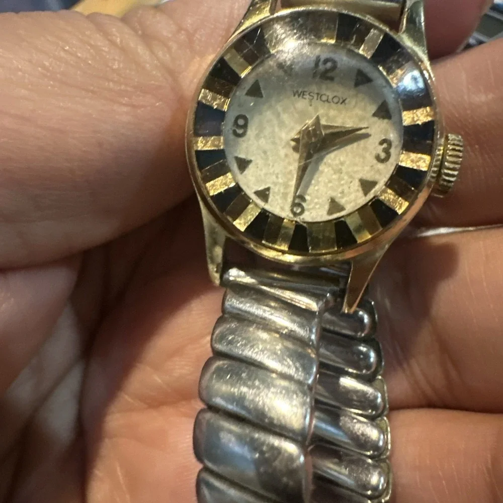 Vintage Westclox SWISS MADE Manual Wind Ladies Watch  Non Working Repair